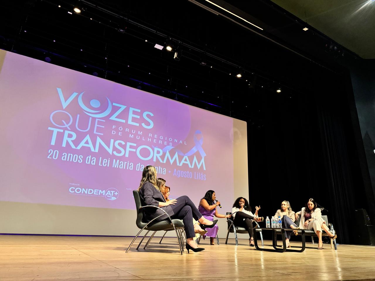 6º Fórum Regional de Mulheres reforça importância da informação e da rede de proteção no enfrentamento à violência - foto 2