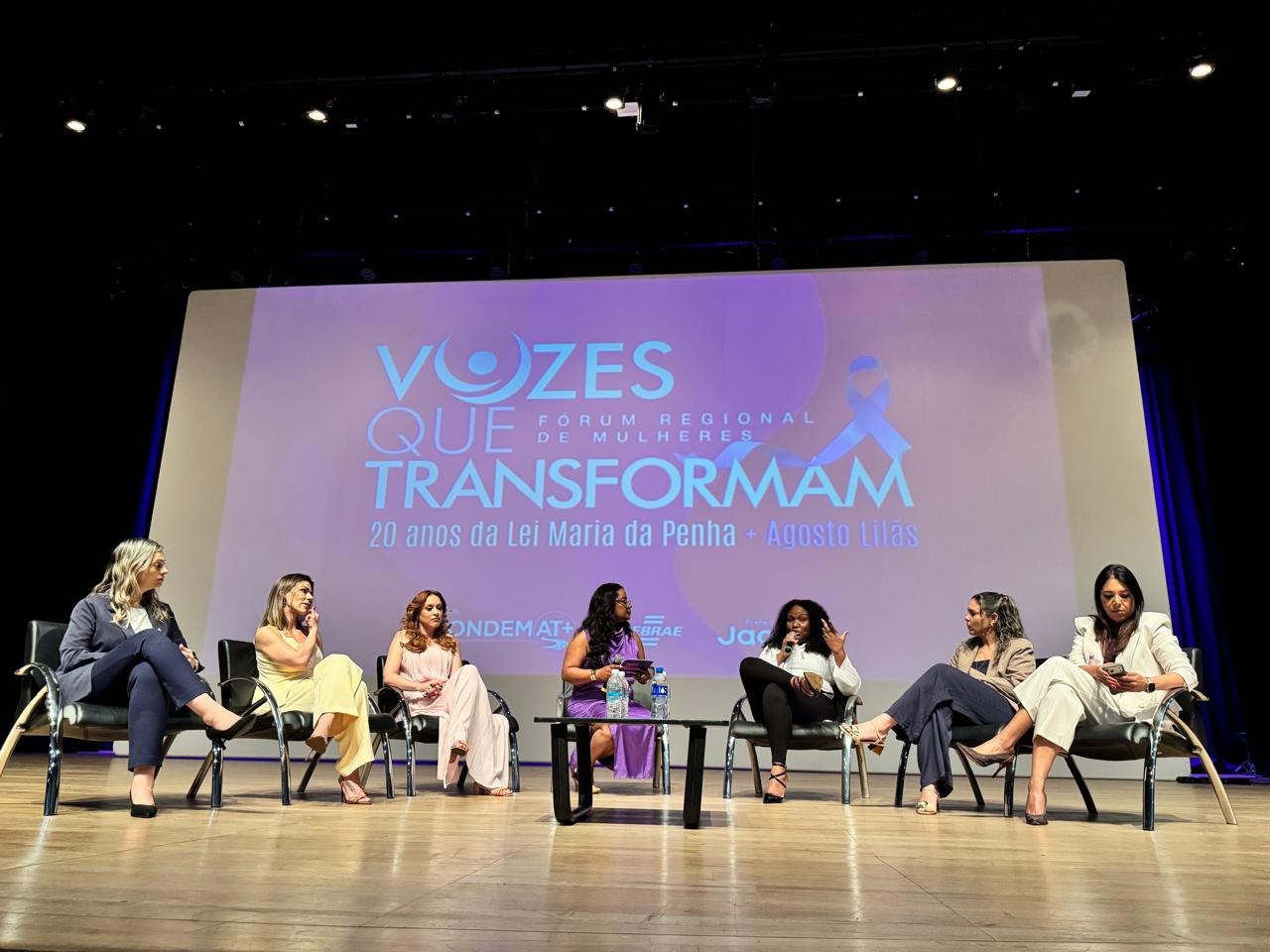 6º Fórum Regional de Mulheres reforça importância da informação e da rede de proteção no enfrentamento à violência - foto 6