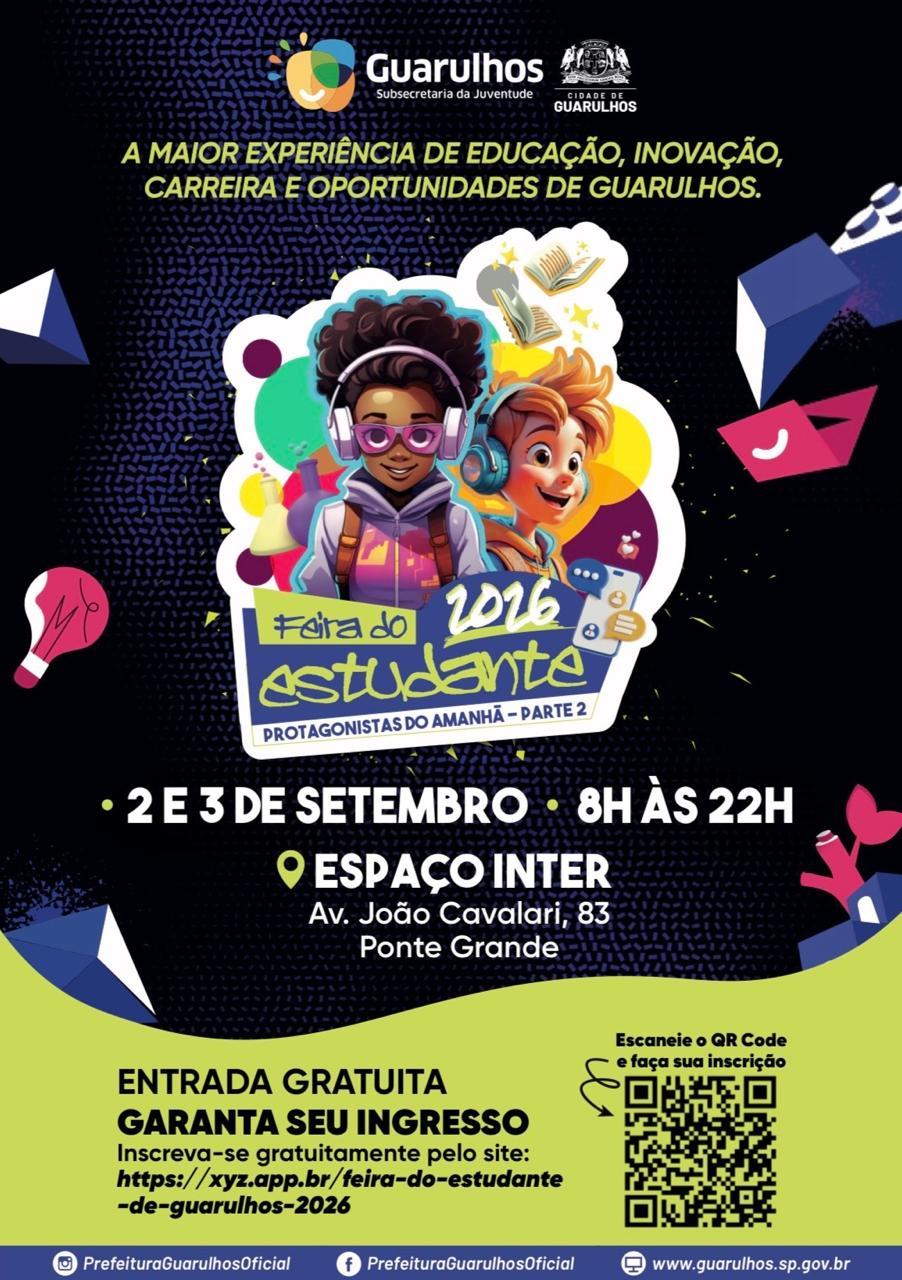 Feira do Estudante abre oportunidades para os jovens de Guarulhos nos dias 2 e 3 de setembro - foto 2
