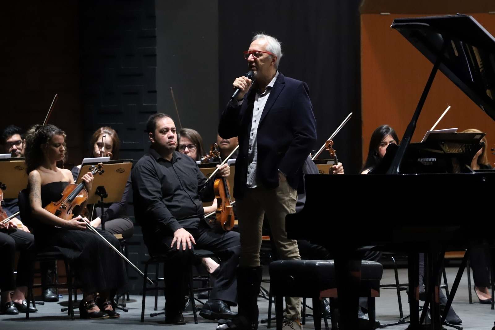 Orquestra andreense realiza concerto Lírico Sinfônico com grandes momentos da ópera mundial - foto 5