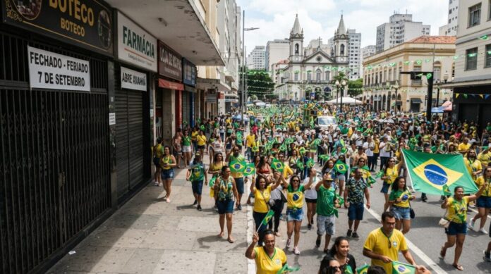 ​Abre e fecha – Feriado da Independência do Brasil