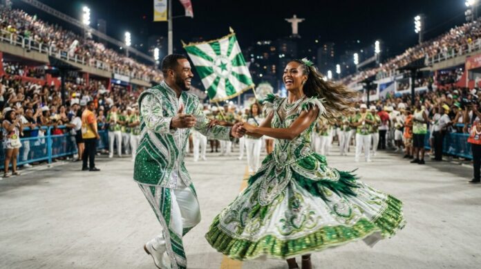 Com sinergia e confiança, Diogo e Rafaela projetam Mocidade forte no Carnaval 2027