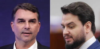Flávio Bolsonaro visita Filipe Martins na prisão neste sábado (5/9)
