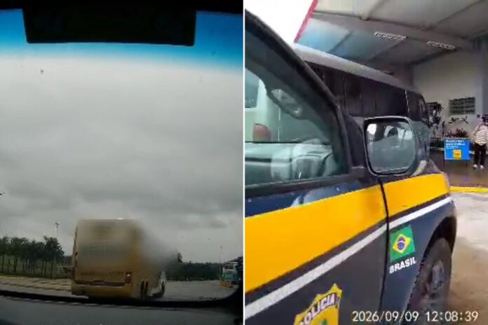 Foragido por estupro é preso pela PF dentro de ônibus no Sul de Minas