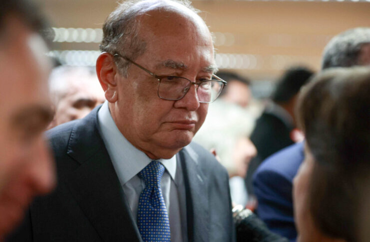 Marinho se reúne com Gilmar e diz que Flávio quer ter interlocução com STF