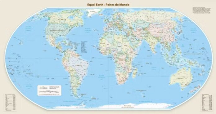 ONU aprova adoção de novo mapa-múndi que mostra tamanho real da África