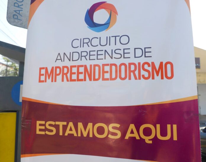 Parque Capuava recebe estrutura itinerante do Circuito Andreense de Empreendedorismo