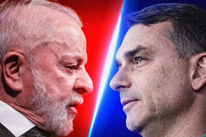 Quaest: Lula e Flávio Bolsonaro empatam com 41% no 2º turno