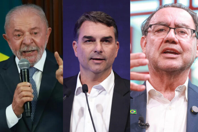 Quaest: no Ceará, Lula tem 54% , Flávio Bolsonaro 16% e Cury 10%