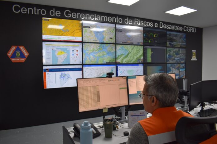 Santo André registra setembro mais chuvoso em dez anos e mantém alerta máximo