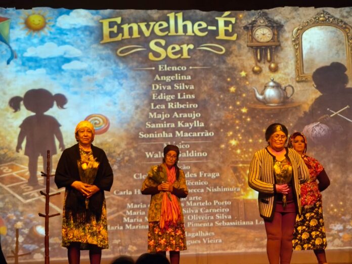 Teatro Padre Bento recebe espetáculo gratuito com histórias reais de idosas de Guarulhos
