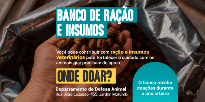 Atibaia lança cadastro on-line para animais comunitários e mobiliza doações para o Banco de Ração