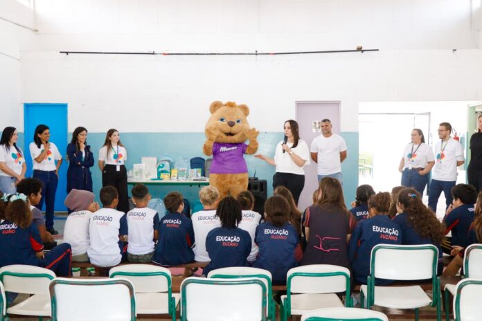 Escola municipal do Jardim Maitê recebe doação de materiais da Suzano SA - foto 1