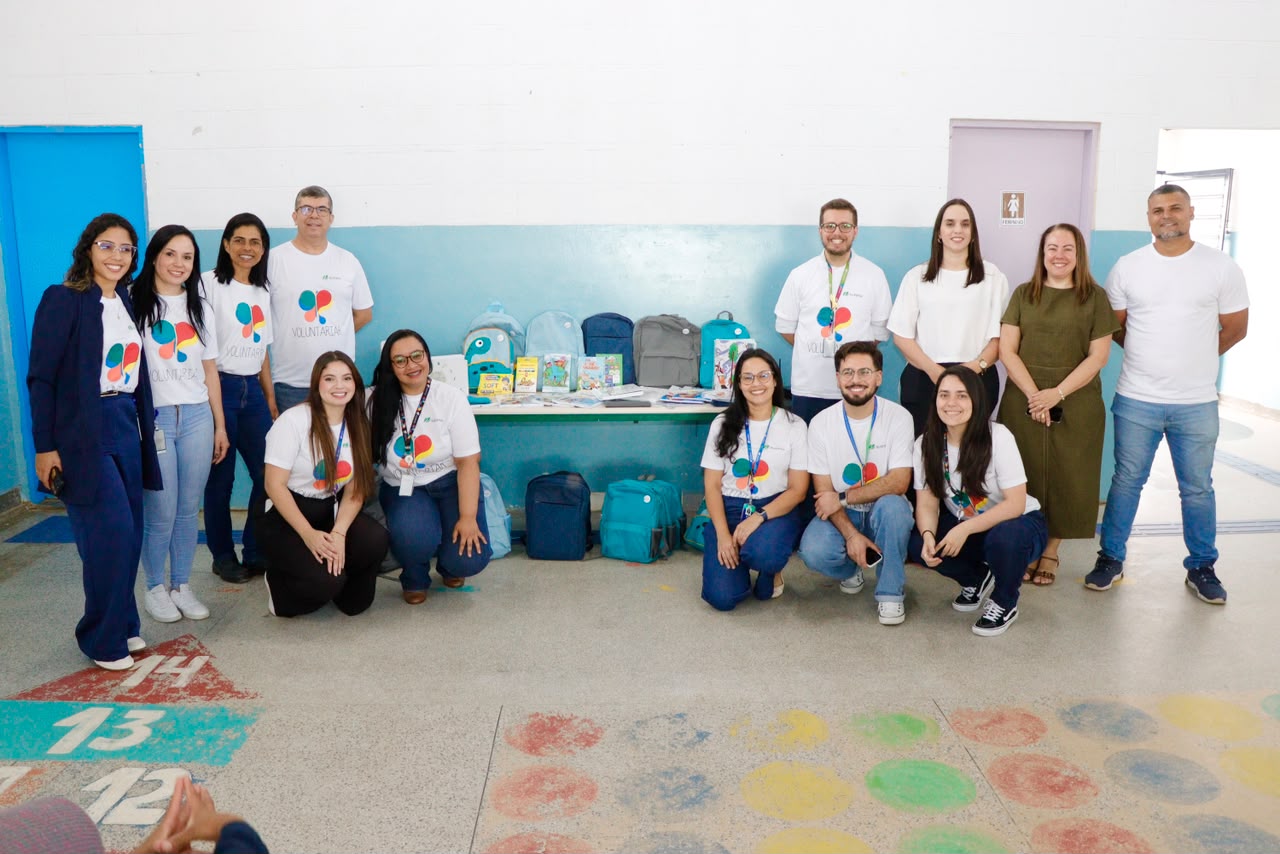 Escola municipal do Jardim Maitê recebe doação de materiais da Suzano SA - foto 3
