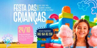 Festa do Dia das Crianças na Praça da Amada tem horário alterado neste sábado