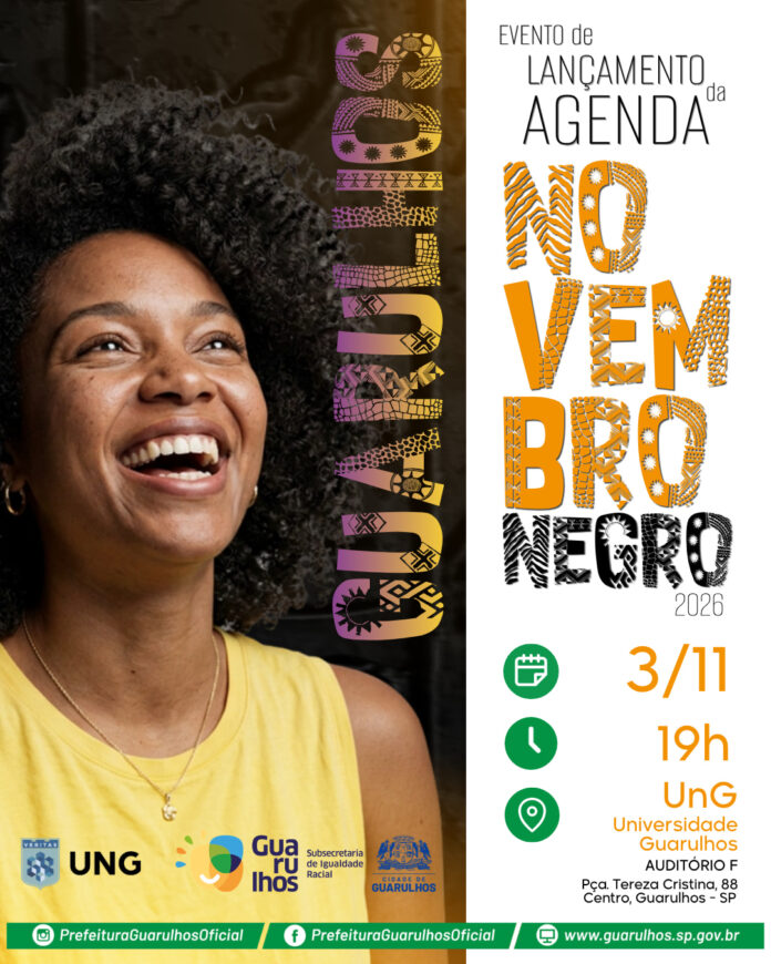 Guarulhos apresenta programação oficial do Novembro Negro 2026 na UNG