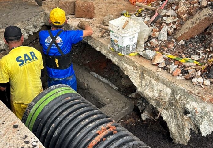 Guarulhos conclui intervenções de drenagem pluvial no bairro Água Chata