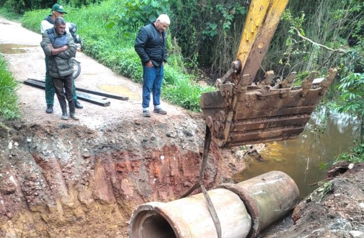 Obra de drenagem na avenida Domenico Perella é concluída no Jardim Ponte Alta