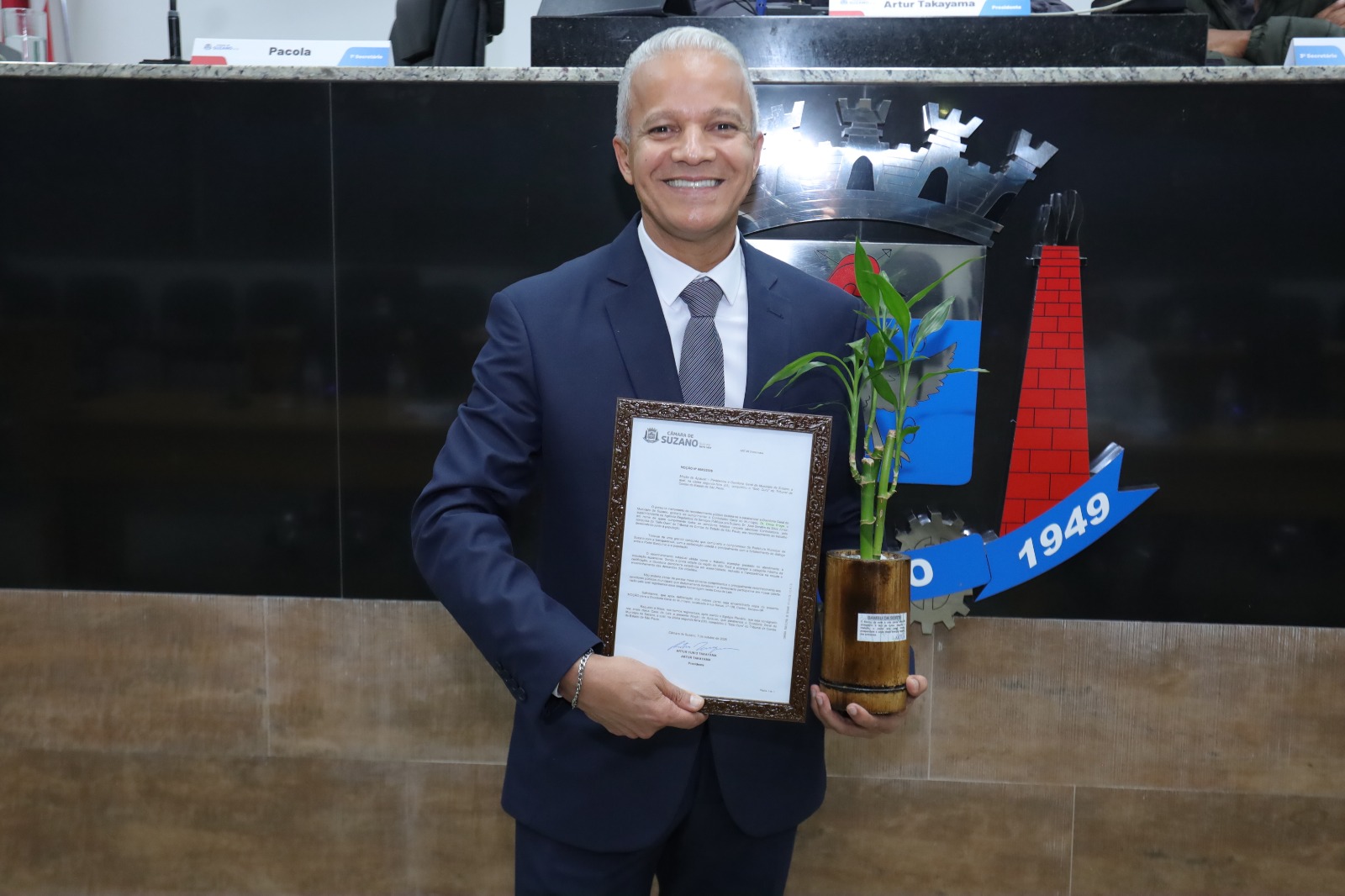 Ouvidoria Municipal é homenageada pela Câmara por recebimento de prêmio do TCE - foto 2