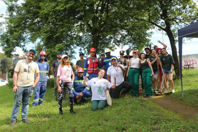 Parceria entre Prefeitura de Guarulhos e Sabesp leva 100 mudas nativas ao Jardim City