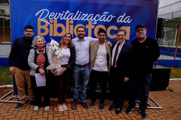 Prefeitura de Guarulhos entrega revitalização da Biblioteca Gracinda dos Anjos no Bom Clima