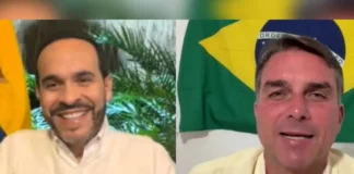Presidente da Colômbia cita Jair Bolsonaro como referência no combate ao crime durante diálogo com Flávio